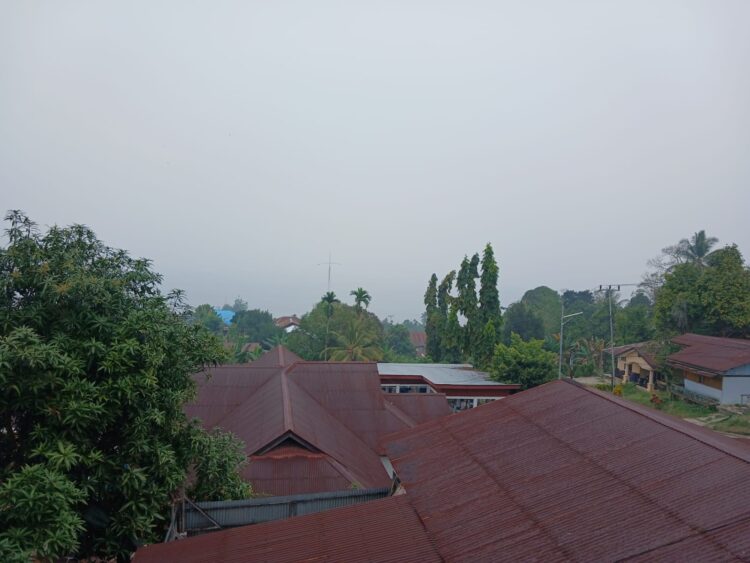 Kabut asap di Fakfak