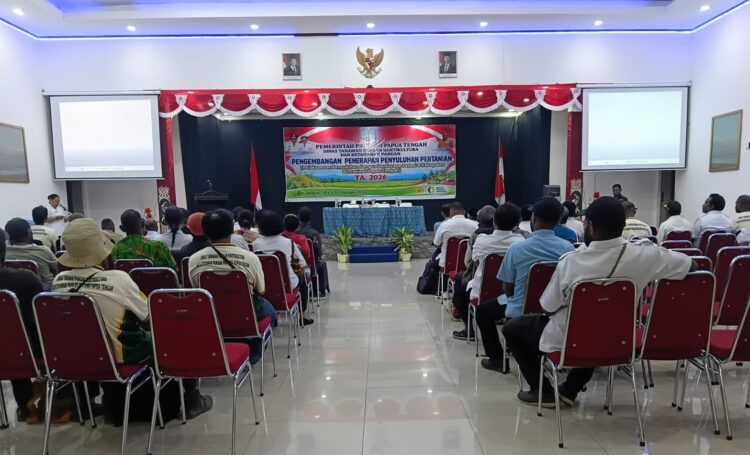 Produksi petani lokal Papua Tengah mesti ditingkatkan untuk memenuhi kebutuhan pangan 1 Produksi petani lokal mesti ditingkatkan