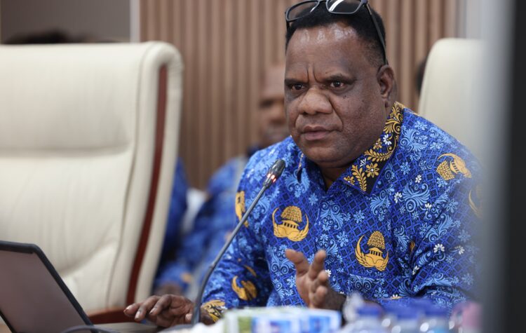 Kepala Bapperida Provinsi Papua Tengah, Elieser Yogi, S.STP, M.Si - Dok. Humas Pemprov Papua Tengah 1 Bapperida rumuskan program pembangunan
