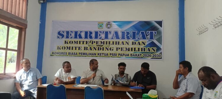 Komite Pemilihan tetapkan empat calon Ketum PSSI Papua Barat 1 Calon Ketum PSSI Papua Barat
