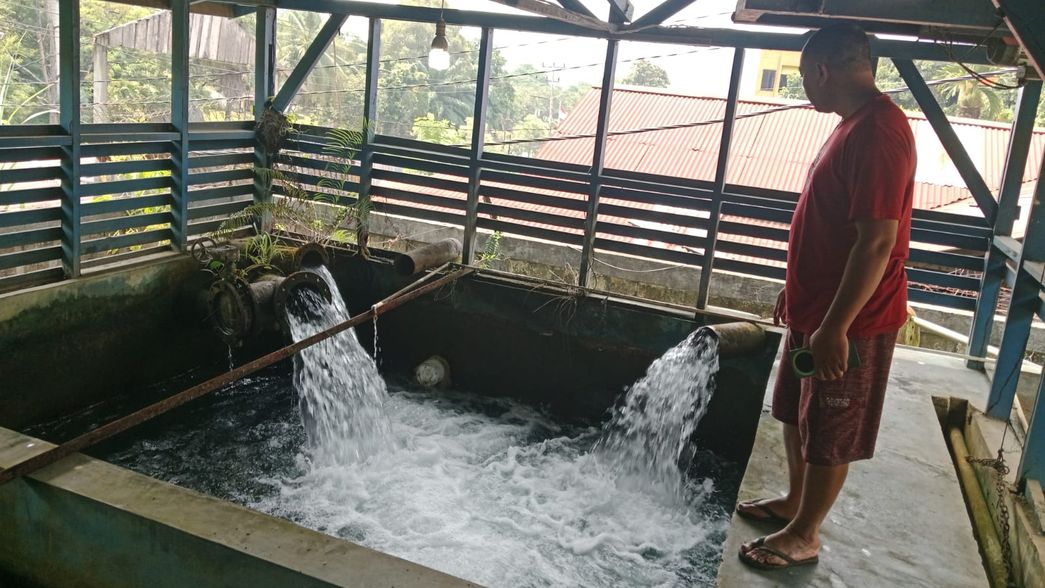 Hujan mulai datang, banjir pun menjelang 7 Intake PT Air Minum Jayapura, Air Bersih
