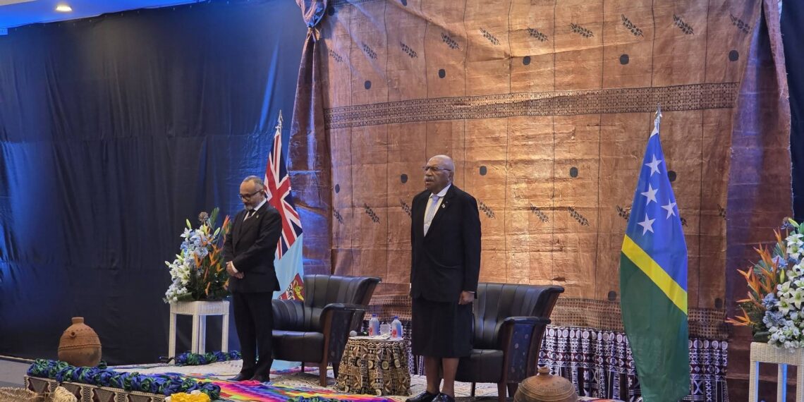PM Solomon hari kemerdekaan Fiji