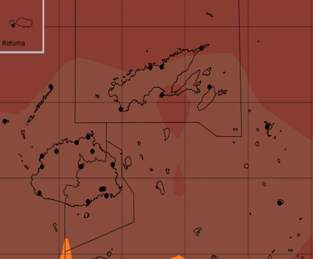Kekering diperkirakan terjadi di seluruh Fiji hingga Desember 1 Kekeringan di Fiji