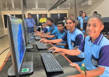Kesenjangan digital di Sekolah PNG